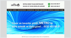 Desktop Screenshot of metrogergitavan.com